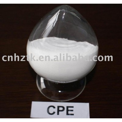 CPE resin/Chlorinated Polyethylene/resin mainly for plastic,elastomer material etc