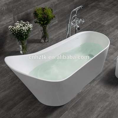 indoor acrylic freestanding bathtub,pure acrylic solid surface bathtub